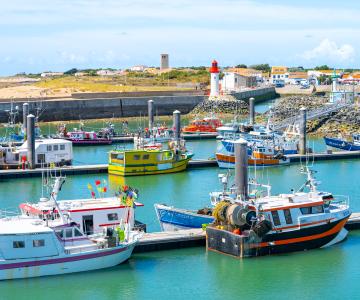 Port de la Cotinière, île d'Oléron, webcam