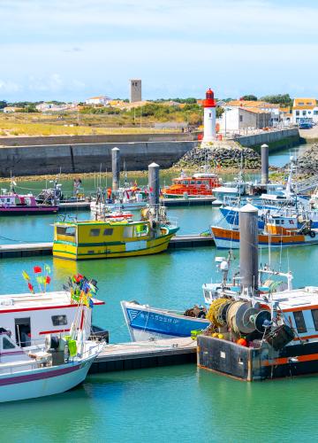 Port de la Cotinière, île d'Oléron, webcam