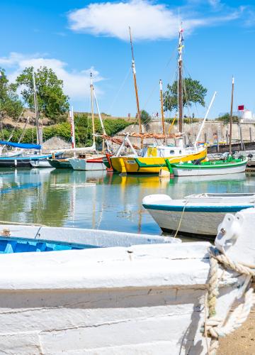 Haven van Château d'Oléron, eiland Oléron