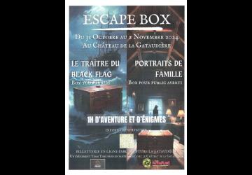 Escape box et piège obscur à La Gataudière_Marennes-Hiers-Brouage